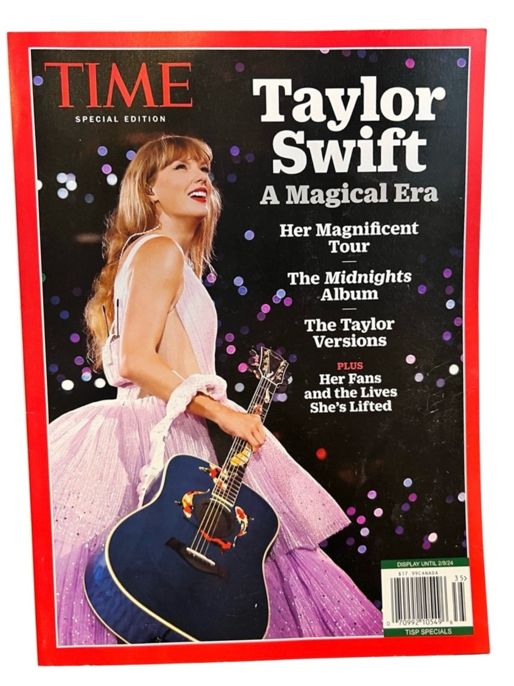 TIME Taylor Swift Special Edition Magazine Eras Tour Midnights Collectors Issue